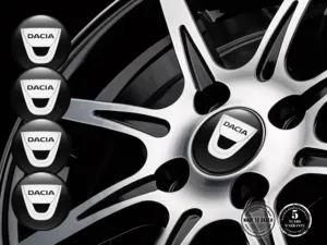 Dacia Ruota Adesivo Logo Design Cupola Resina